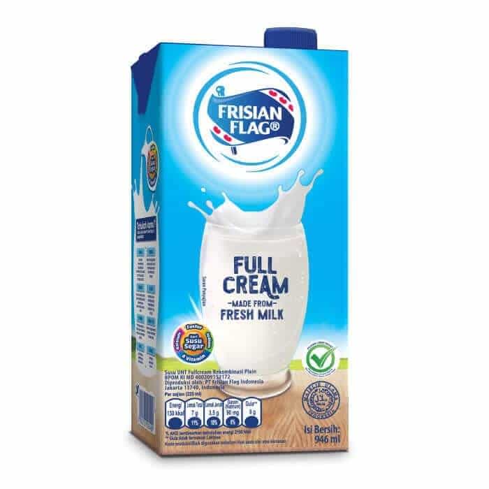 Susu Full Cream Nikmat Bernutrisi Tanpa Gula Tambahan